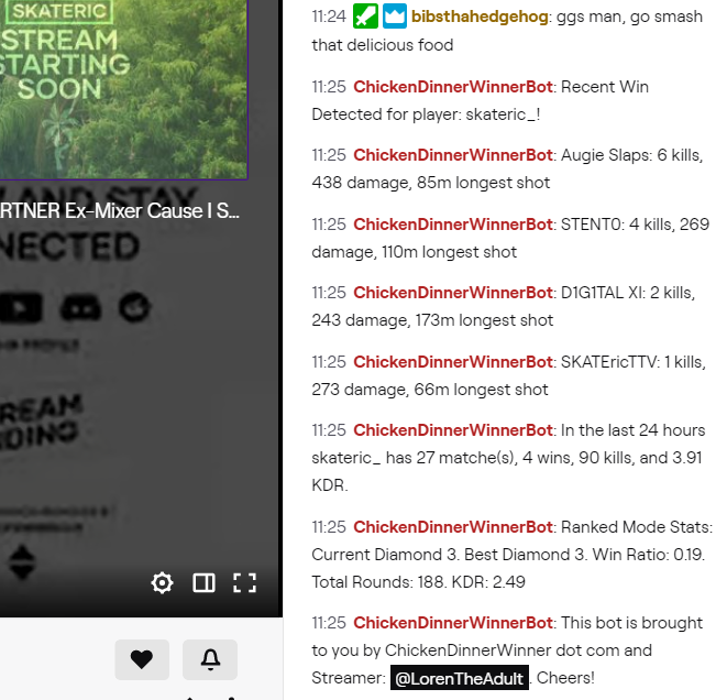 ChickenDinnerWinner.com Demo